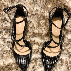 GIANNI BINI black/white heels